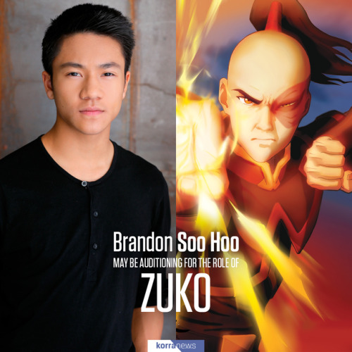 avatarsymbolism:korranews:Chinese American actor Brandon Soo Hoo may be auditioning for the role of 