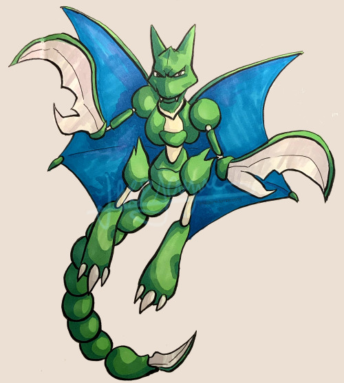  Scyther and Gliscor evolution line fusions More bat babies
