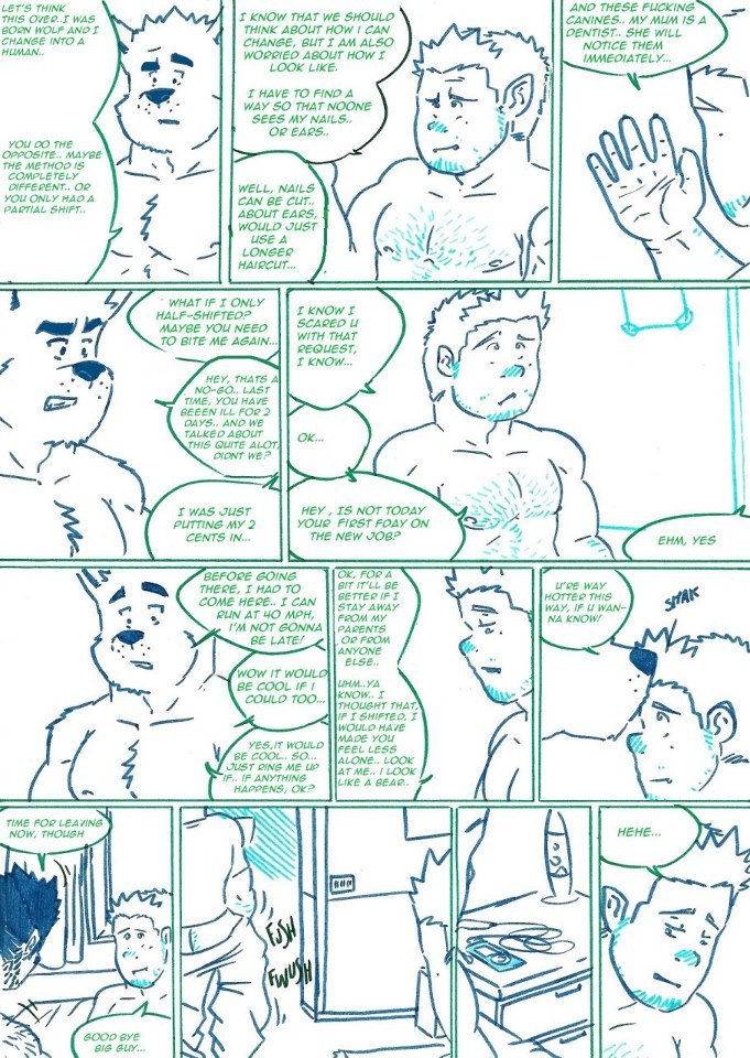 Wolf Guy 4 (Teal) Part 4