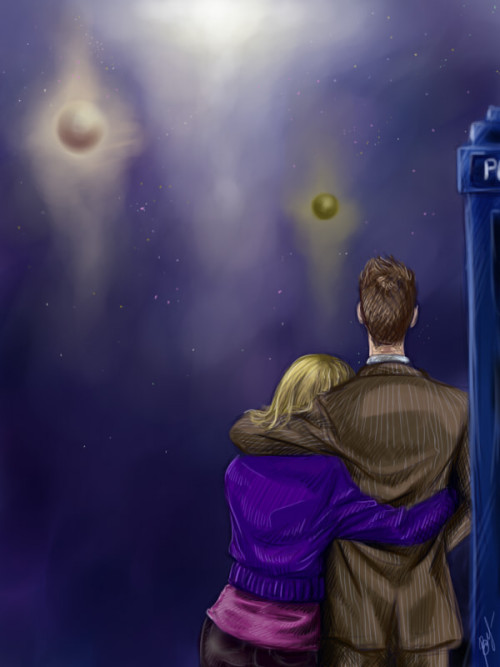 asparagusmayonnaise:The Doctor and Rose by Fishik