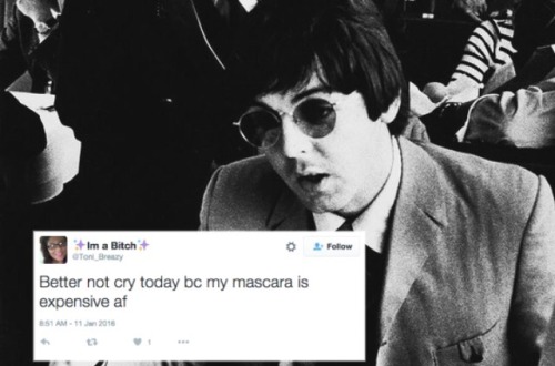 harrisonsdong: beatles + funny tweets