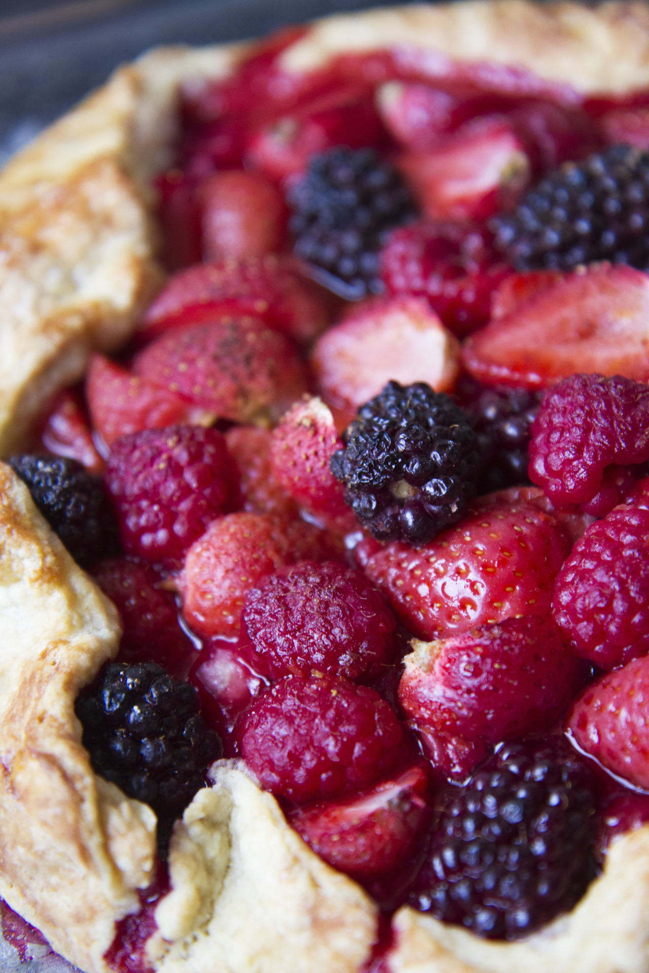 orlamcnelis:  Mixed Berry Galette  Such a light and delicious dessert!The pastry