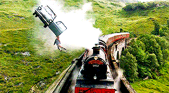 jamesfords-blog: The Hogwarts Express is the name of the train that makes a run between