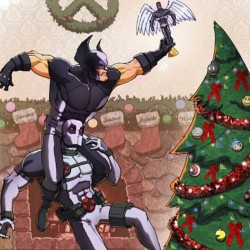 #deadpool #wolverine #xmen #marvel #marvelcomics #merrychristmas #happyholidays #marvelchristmas