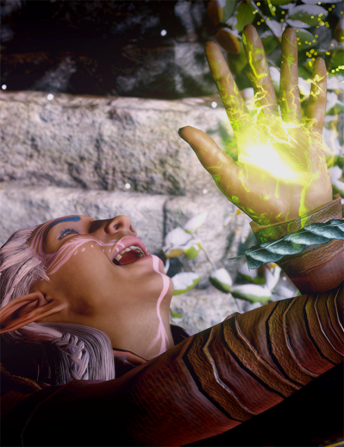 Mahannon Lavellan hasn’t even gotten past the prologue and he’s already tired of everyone’s shit. Bu