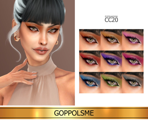 GPME-GOLD Eyeshadow CC 20Download at GOPPOLSME patreon ( No ad )Access to Exclusive GOPPOLSME Patreo