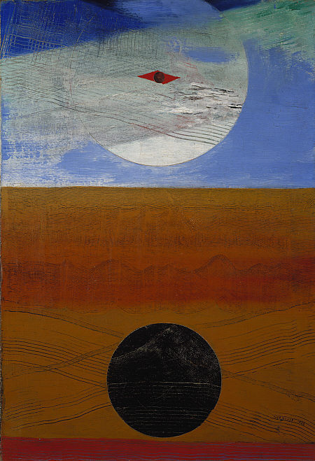 artist-ernst: Sea and Sun, 1925, Max Ernst Medium: oil,canvas