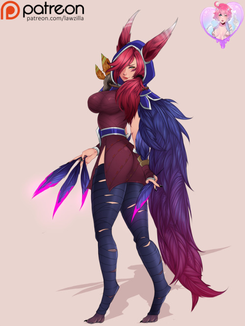 Finished Xayah from League of Legends :D!!! adult photos