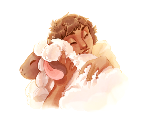 yoccu:Rowan from Dragonoak with a Wooloo…for my wife :)