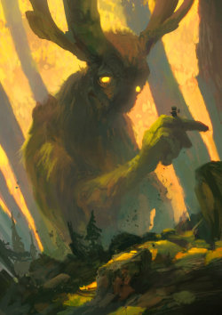 cinemagorgeous:  Forest Spirits by artist Tuomas Korpi. 