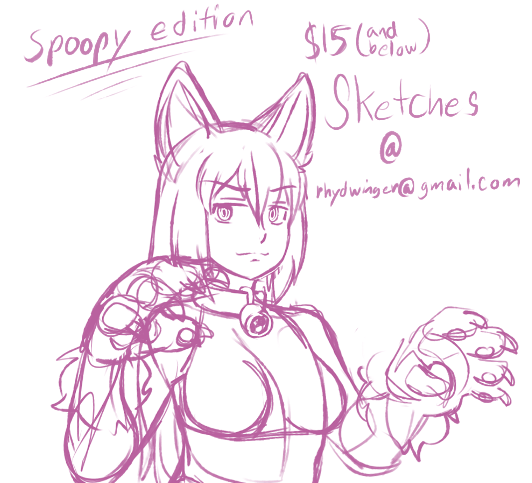 rhydwing-arts:  Tying to raise money to pay of a current bill, I only need 30$ more