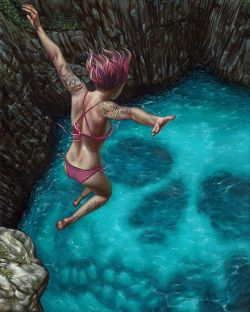 crossconnectmag:  Paintings by Casey Weldon