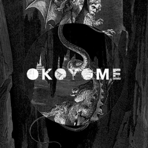 I made this EP cover for a friends’ band called Okoyome. Cool Stoner from France, just ch