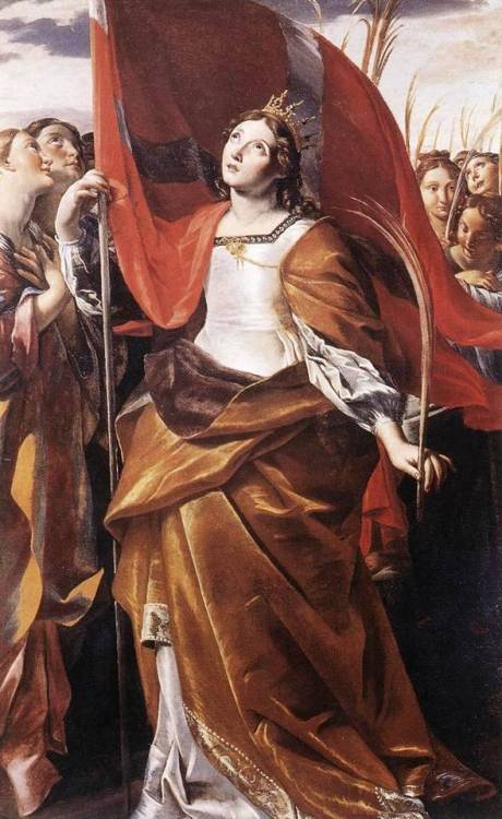 Giovanni Lanfranco - St. Ursula and the Virgins (1622).