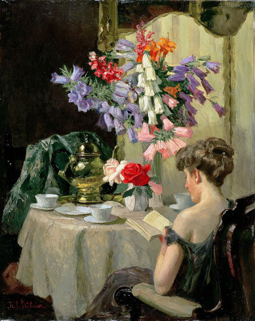 Robert Emil Stubner- Tea Time (c. 1910)