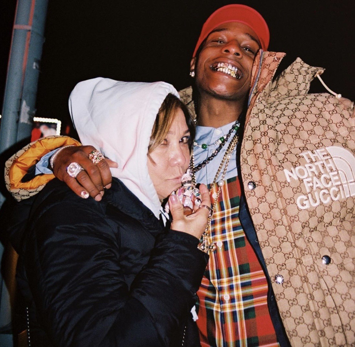 asap rocky gucci north face jacket,Up To OFF 79%