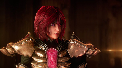 naavscolors:  arquemesta:  Saint Seiya Legend of Sanctuary Scorpio Milo 1280x720 pics  She was the best part of the movie. Scorpio represent! 
