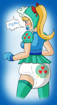 34qucker:  Here’s another livestream sketch colored, this time it’s Samus Aran, and you may recognize the outfit, as it was the this sketch that inspired the other pic, Samus Spanked!Enjoy~!Art by 34Qucker