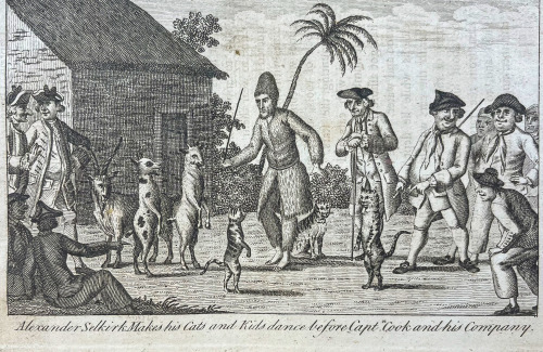 From 1708 to 1711, Woodes Rogers led a South Pacific privateering voyage to raid French and Spanish 