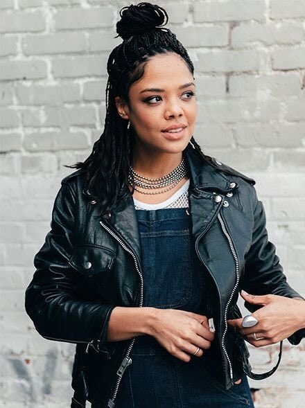 lukeskylwaker:Tessa Thompson photographed by Timothy Sean O’Conell for Refinery29