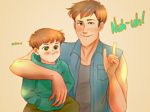 so he may have received an angry lecture from Marco minutes later about teaching a child profanity but cursing children aside, we were talking about headcanon voices for jeanbo and someone (me, dat me) thought of this song and i just wanted to do a thing