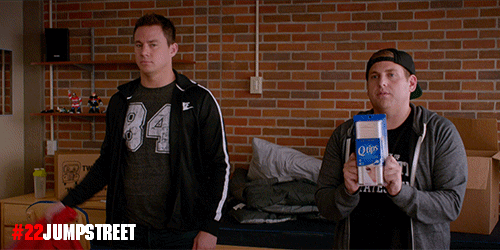 jumpstmovies:  When you’re talking to a hottie and your friend says something stupid.