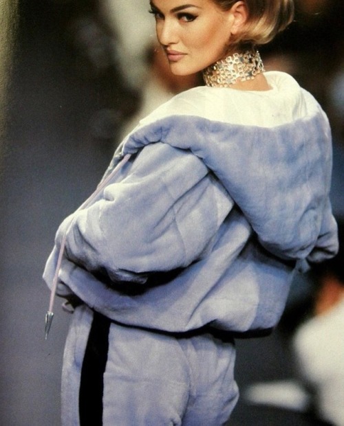 soleil-bisous: Karen Mulder, Lanvin 1991  porn pictures