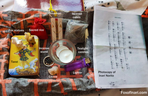 My travel altar! You can read about it at my blog here!