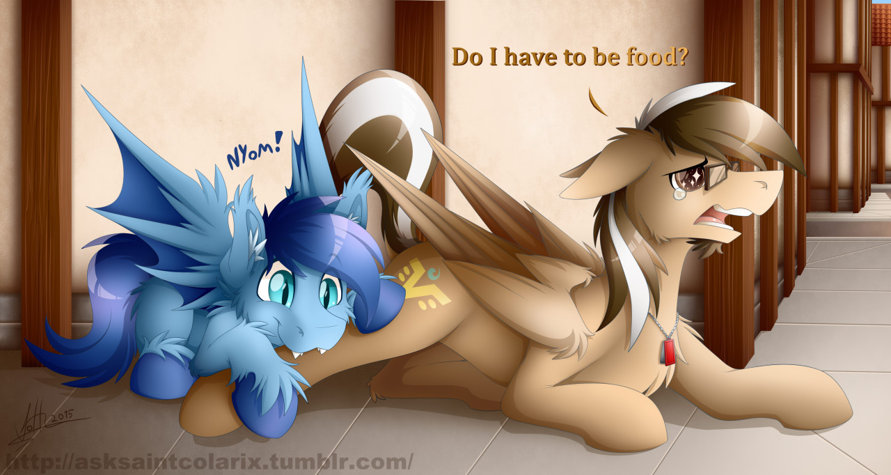 asksaintcolarix:  Commission to yoshi-ringoThanks for commissioning~ o 3 o  xD D’aww~
