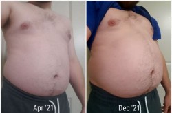 igotbigger89:If you told me in April that I would look like this come December I