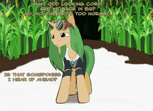ask-omegacoder:Oh, good. A unicorn. I’m sure he’ll be helpful! We Repair Ponies #163=o GASP~! Oh dis gon be good! OwO