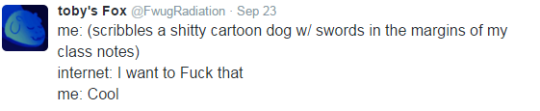 seagullshroom:  yamahacs80:  i would absolutely hate to be toby fox right now imagine having this game that you poured your soul into for god knows like five plus years be reduced to sans asmr menstruation roleplay soundcloud uploads   
