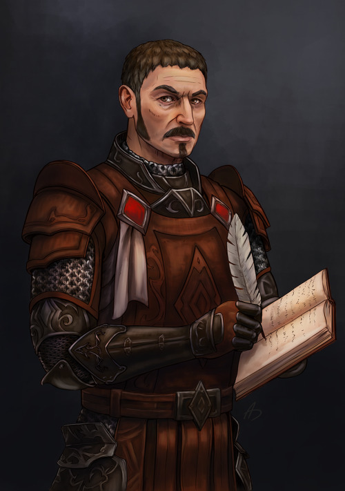 A commission of Imperial fellow from Elder Scrolls Oniine