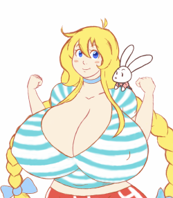 theycallhimcake:  franktoniusart:  @theycallhimcake‘s Cassie and Humphrey are absolutely adorable.   Please forgive my first attempt at drawing such massive boobs.   I almost forgot I drew this a month or so ago.   CUTE CUTE CUUUUUTE, LOOKIT THIS BIGGUN