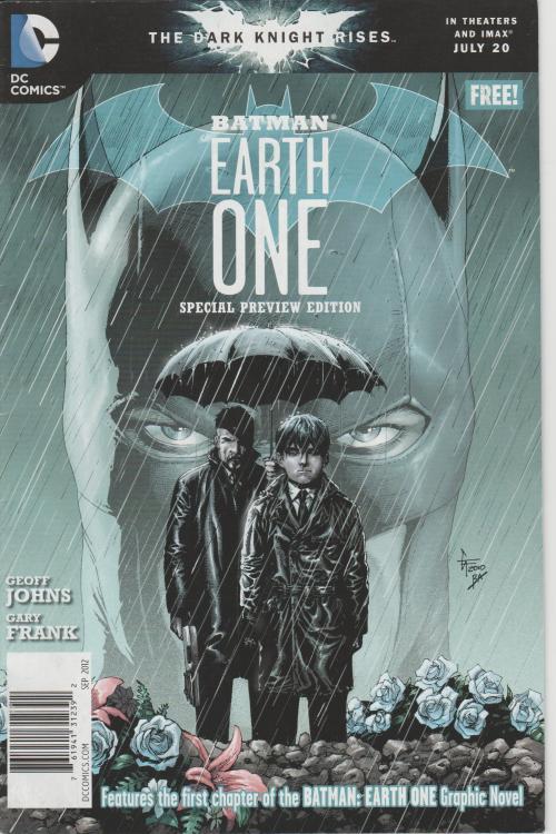 Batman: Earth One Graphic Novel Special Edition Preview, Dc Comics, Sept 2012