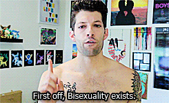 fuckingmulder:Bisexuality: Setting the Records “Straight” [x]“My Bisexuality has no bearing on my ab