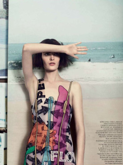 Collections-From-Vogue:  Sam Rollinson, Lexi Boling &Amp;Amp; Katlin Aas In “Pop