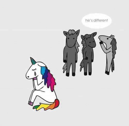 chemical-otaku:  Awh :( Poor Unicorn I bet Mikey Way doesnt aprove this.