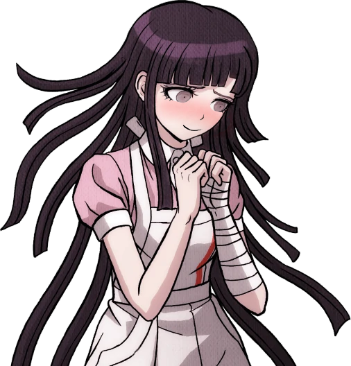 Meow! — Happy blushy Mikan sprite edits!
