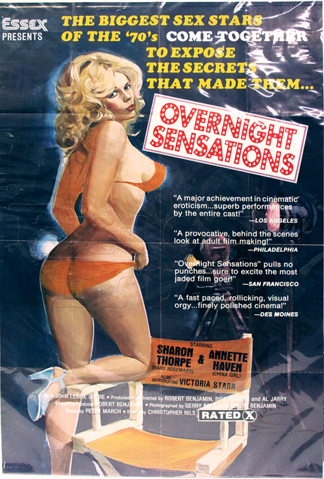 &ldquo;Overnight Sensations&rdquo; (1976) feat. Sharon Thorpe A group of actors are made to 