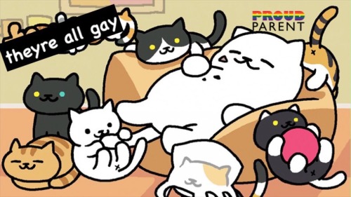 dirtynekoatsumeconfessions:theyre all gay