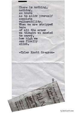 tylerknott:  Typewriter Series #973 by Tyler