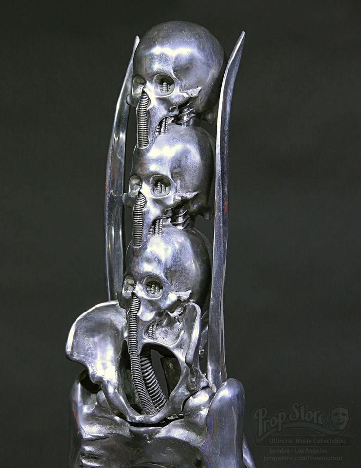thefabulousweirdtrotters:  H R Giger - Giger-Owned Aluminium Harkonnen “Capo”