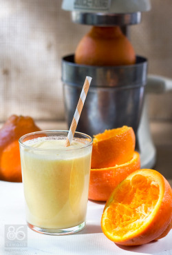 vegan-yums:  Orange Creamsicle Smoothie (vegan, gf)