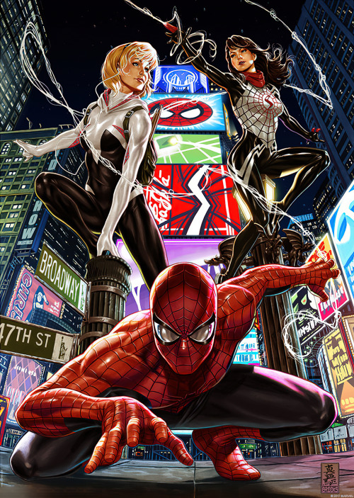 geekynerfherder: ‘Spider-Verse’ by Mark Brooks.