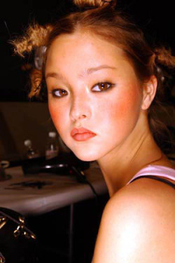 unpoly:  devon aoki backstage @ baby phat