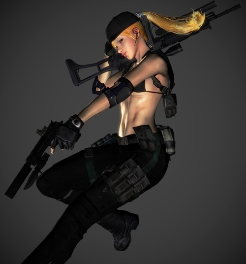 [For beta testers] Vella - Military Outfit New beta model has been uploaded to the folder for the be