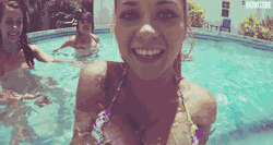 onlypoolsexhere:  Porn by the pool 