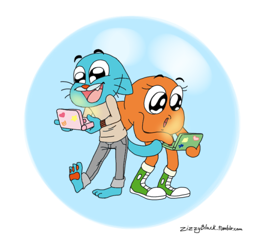 roypoptart:zizzyblack:Gumball and Darwin commissionhope you like it!THIS IS THE DAMN CUTEST THING EV