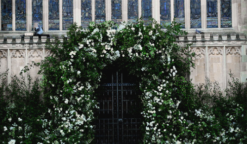meghan-sussex:Windsor Castle in preparation for the wedding of the Duke and Duchess of Sussex
